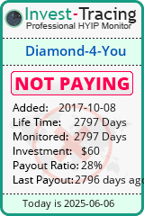 Monitored by Invest-Tracing.com HYIP Monitor-Invest-Tracing.com