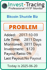 Monitored by Invest-Tracing.com HYIP Monitor-Invest-Tracing.com
