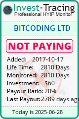 Monitored by Invest-Tracing.com HYIP Monitor-Invest-Tracing.com