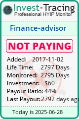 Monitored by Invest-Tracing.com HYIP Monitor-Invest-Tracing.com