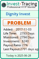 Monitored by Invest-Tracing.com HYIP Monitor-Invest-Tracing.com