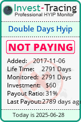 Monitored by Invest-Tracing.com HYIP Monitor-Invest-Tracing.com