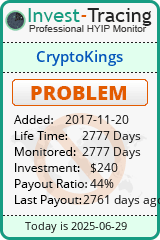 Monitored by Invest-Tracing.com HYIP Monitor-Invest-Tracing.com