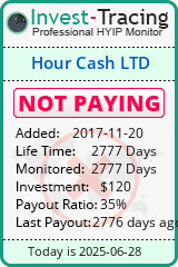 Monitored by Invest-Tracing.com HYIP Monitor-Invest-Tracing.com