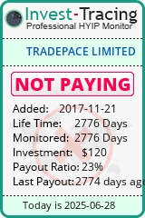 Monitored by Invest-Tracing.com HYIP Monitor-Invest-Tracing.com