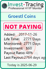 Monitored by Invest-Tracing.com HYIP Monitor-Invest-Tracing.com