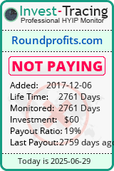 Monitored by Invest-Tracing.com HYIP Monitor-Invest-Tracing.com