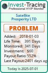Monitored by Invest-Tracing.com HYIP Monitor-Invest-Tracing.com