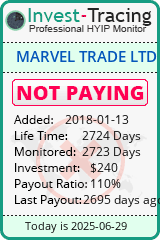 Monitored by Invest-Tracing.com HYIP Monitor-Invest-Tracing.com