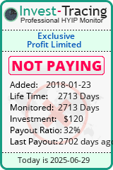 Monitored by Invest-Tracing.com HYIP Monitor-Invest-Tracing.com