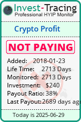 Monitored by Invest-Tracing.com HYIP Monitor-Invest-Tracing.com