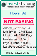 Monitored by Invest-Tracing.com HYIP Monitor-Invest-Tracing.com