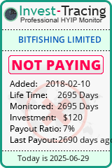 Monitored by Invest-Tracing.com HYIP Monitor-Invest-Tracing.com