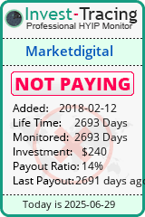Monitored by Invest-Tracing.com HYIP Monitor-Invest-Tracing.com