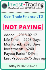 Monitored by Invest-Tracing.com HYIP Monitor-Invest-Tracing.com