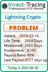 Monitored by Invest-Tracing.com HYIP Monitor-Invest-Tracing.com