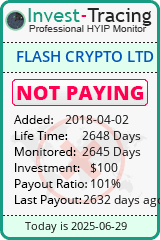 Monitored by Invest-Tracing.com HYIP Monitor-Invest-Tracing.com