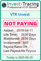Monitored by Invest-Tracing.com HYIP Monitor-Invest-Tracing.com