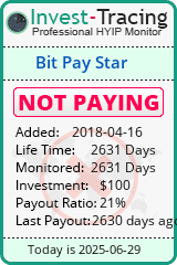 Monitored by Invest-Tracing.com HYIP Monitor-Invest-Tracing.com