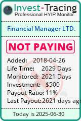 Monitored by Invest-Tracing.com HYIP Monitor-Invest-Tracing.com