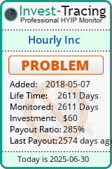 Monitored by Invest-Tracing.com HYIP Monitor-Invest-Tracing.com